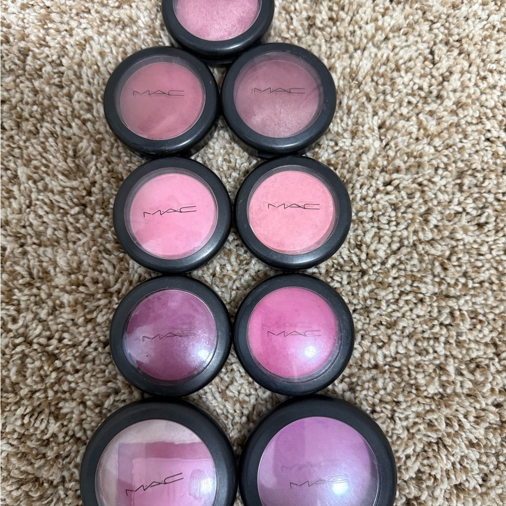 MAC Cosmetics Blush Collection - Soft Pink and Mauve Shades